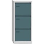 A4 kartotēkas skapis ar trim atvilktnēm