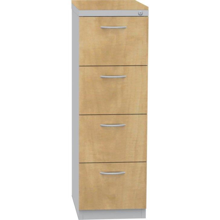 Lamināta dokumentu skapis A4 ar četrām atvilktnēm