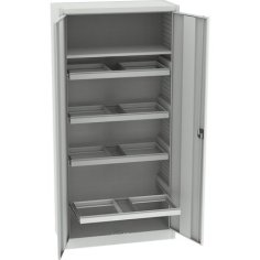 Universāls skapis ar 4 izvelkamiem rāmjiem A4 mapju pakarināšanai + 1 plaukts