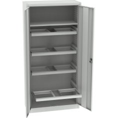 Universāls skapis ar 4 izvelkamiem rāmjiem A4 mapju pakarināšanai + 1 plaukts 2