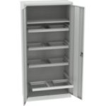 Universāls skapis ar 4 izvelkamiem rāmjiem A4 mapju pakarināšanai + 1 plaukts