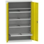 Universāls skapis ar 4 izvelkamiem rāmjiem A4 mapju pakarināšanai + 1 plaukts