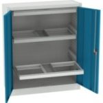 Universāls skapis ar 3 izvelkamiem rāmjiem A4 mapju pakarināšanai