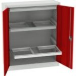 Universāls skapis ar 3 izvelkamiem rāmjiem A4 mapju pakarināšanai