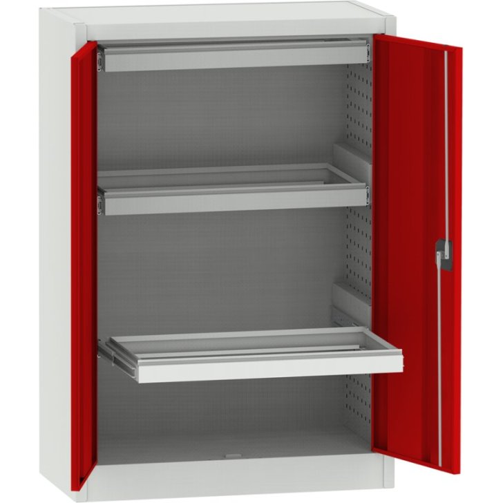 Universāls skapis ar 3 izvelkamiem rāmjiem A4 mapju pakarināšanai