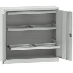 Universāls skapis ar 3 izvelkamiem rāmjiem A4 mapju pakarināšanai