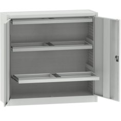 Universāls skapis ar 3 izvelkamiem rāmjiem A4 mapju pakarināšanai 2