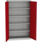 Universāls plauktu skapis ar tērauda durvīm