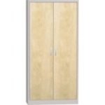 Universāls plauktu skapis ar lamināta durvīm