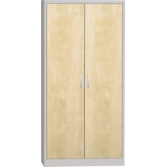 Universāls plauktu skapis ar lamināta durvīm 2