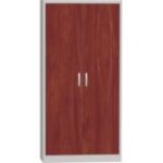 Universāls plauktu skapis ar lamināta durvīm