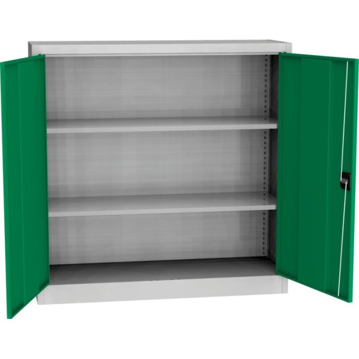 Universāls plauktu skapis ar tērauda durvīm