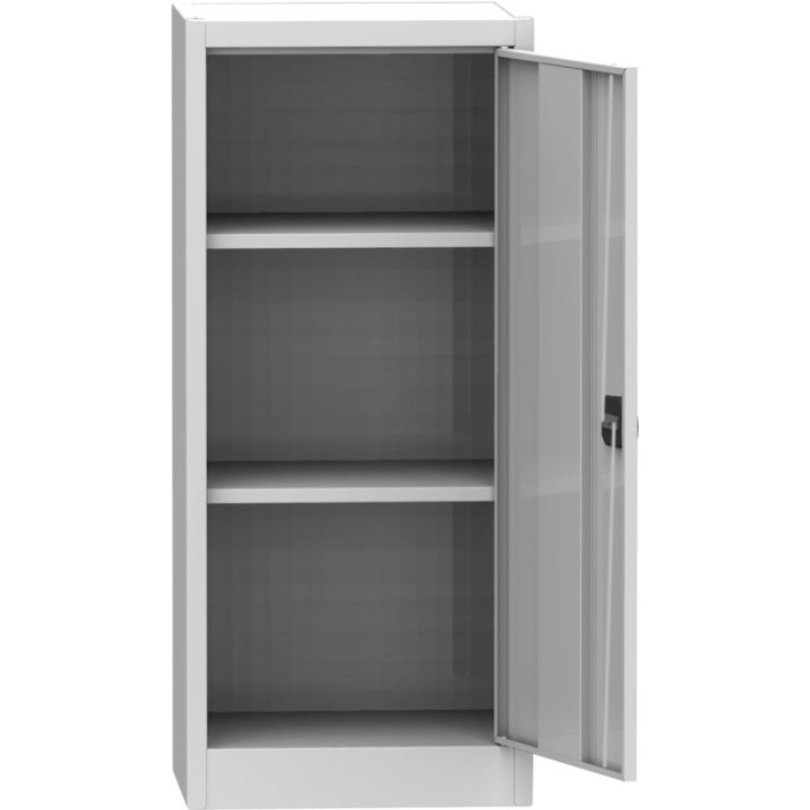 Universāls plauktu skapis ar tērauda durvīm