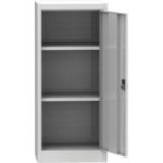 Universāls plauktu skapis ar tērauda durvīm