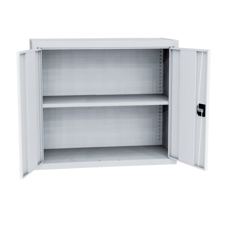 Universāls plauktu skapis ar tērauda durvīm