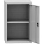 Universāls plauktu skapis ar tērauda durvīm