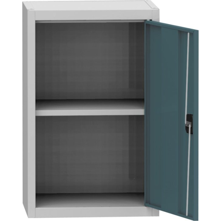 Universāls plauktu skapis ar tērauda durvīm