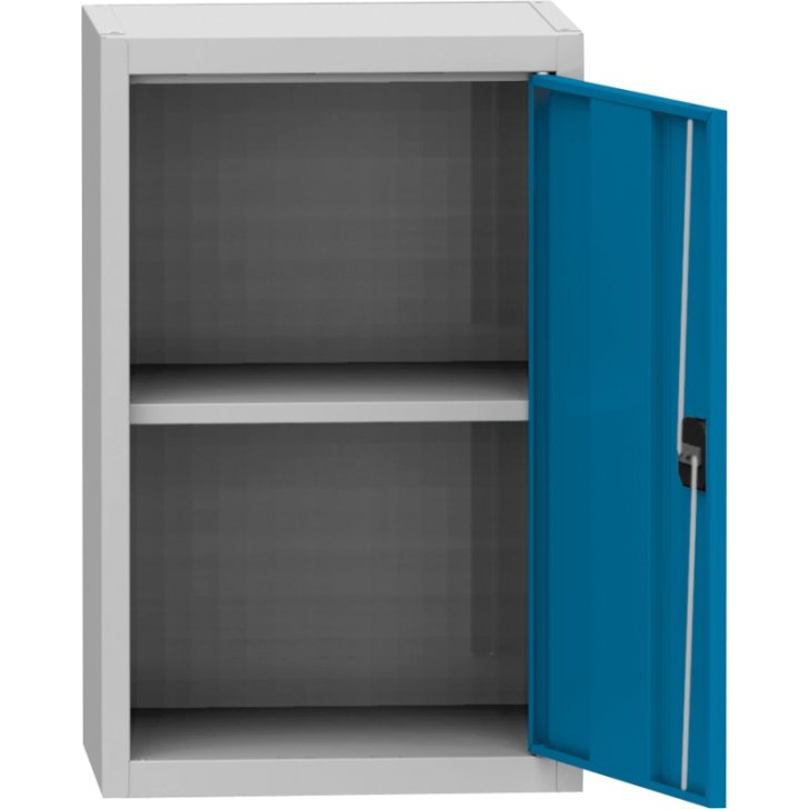 Universāls plauktu skapis ar tērauda durvīm