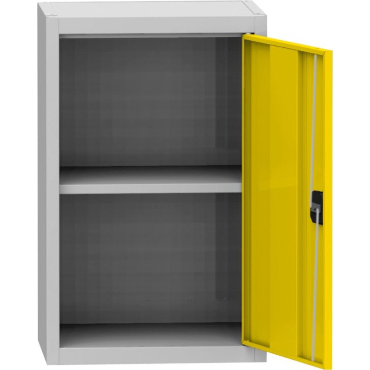 Universāls plauktu skapis ar tērauda durvīm