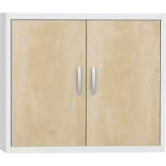 Universāls plauktu skapis ar lamināta durvīm