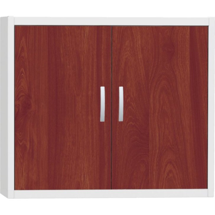 Universāls plauktu skapis ar lamināta durvīm