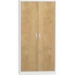 Universāls plauktu skapis ar lamināta durvīm