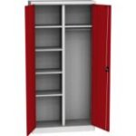 Universāls plauktu skapis ar tērauda durvīm