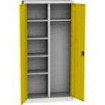 Universāls plauktu skapis ar tērauda durvīm