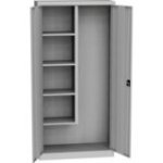 Universāls plauktu skapis ar tērauda durvīm