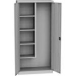 Universāls plauktu skapis ar tērauda durvīm