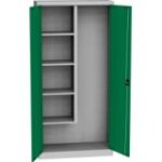 Universāls plauktu skapis ar tērauda durvīm