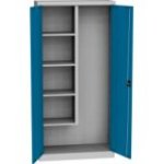 Universāls plauktu skapis ar tērauda durvīm