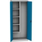 Universāls plauktu skapis ar tērauda durvīm