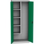 Universāls plauktu skapis ar tērauda durvīm