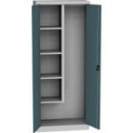 Universāls plauktu skapis ar tērauda durvīm