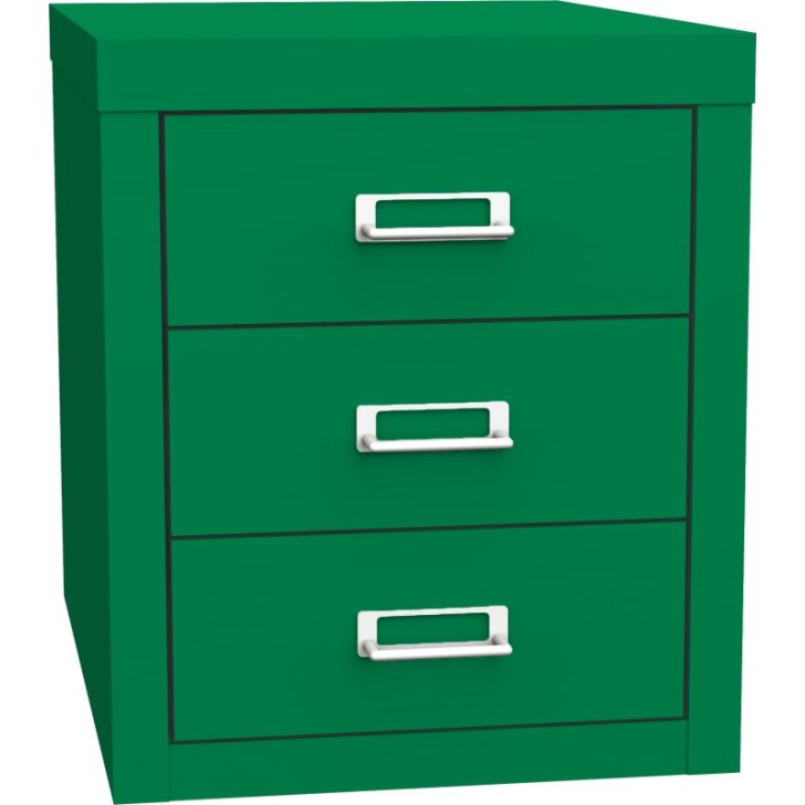 Atvilktņu biroja skapis A4