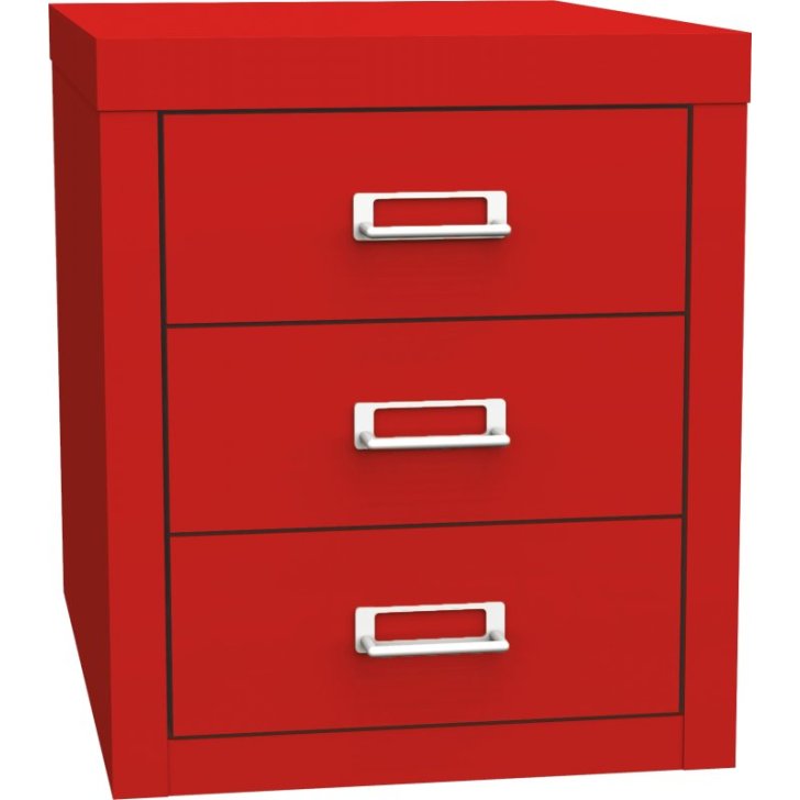 Atvilktņu biroja skapis A4