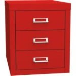 Atvilktņu biroja skapis A4