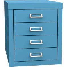 Atvilktņu biroja skapis A4