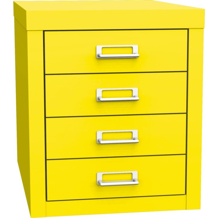 Atvilktņu biroja skapis A4