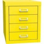 Atvilktņu biroja skapis A4