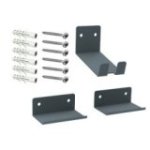 Tērauda sienas velosipēda turētājs