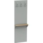 Sienas pakaramais ar plauktu