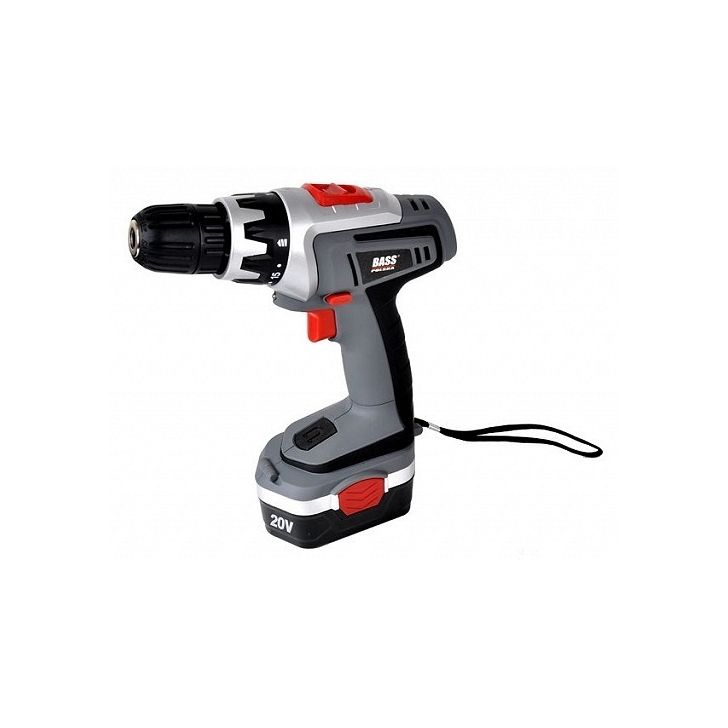 Cordless screwdriver 20V, 10mm