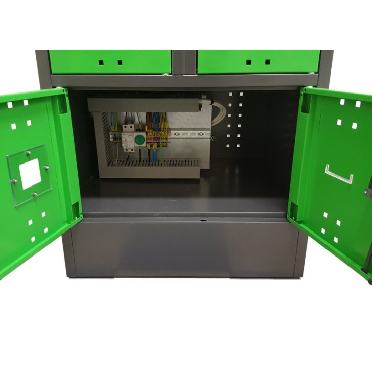 Skapītis mobilo ierīču uzlādēšanai bez USB porta (mobilais, planšetdators, piezīmjdators)