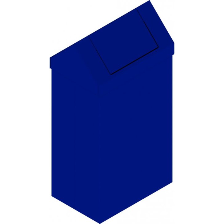 Atkritumu tvertne ar vāku