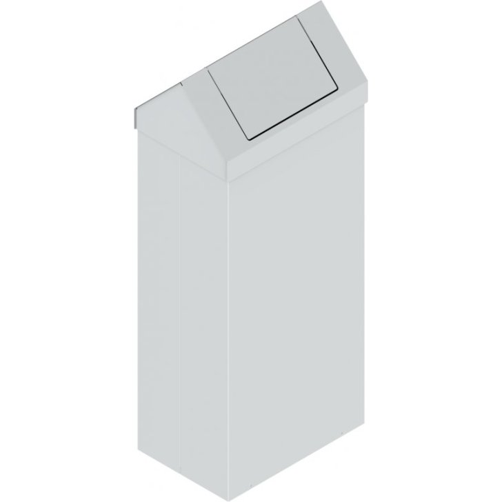 Atkritumu tvertne ar vāku