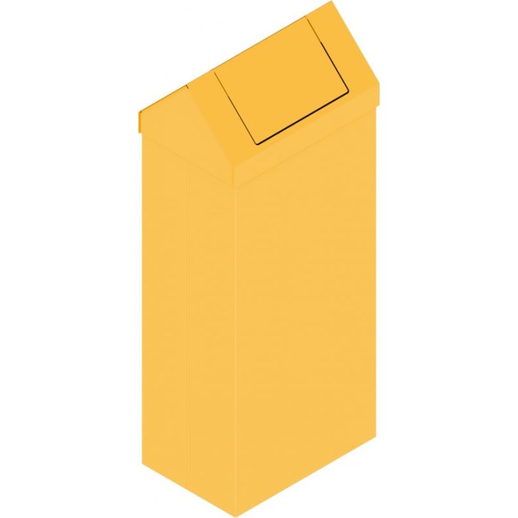 Atkritumu tvertne ar vāku