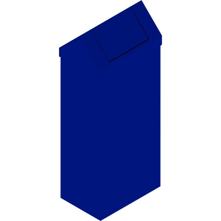 Atkritumu tvertne ar vāku