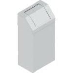 Atkritumu tvertne ar vāku